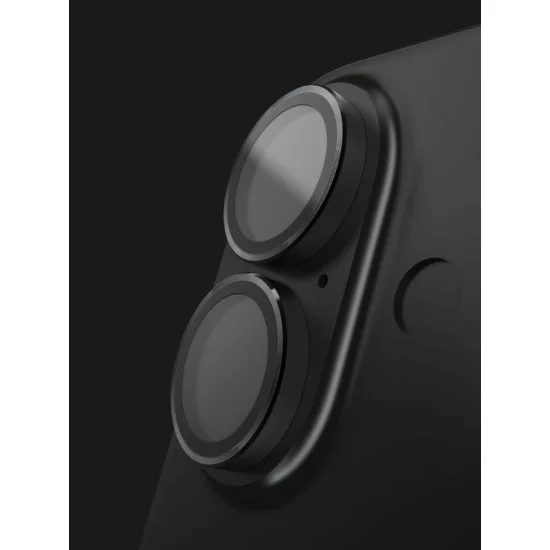 Bodyguardz Apex Individual Camera Lens Protector For Iphone 16 & 16 Plus - Black